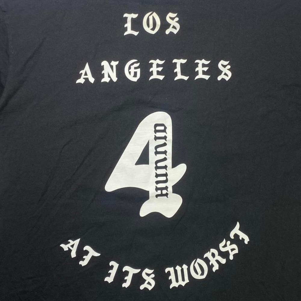 Born x Raised Los Angeles x 4 Hunnid x YG shirt‎
